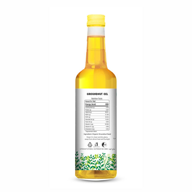 Natureland Organics Groundnut Oil